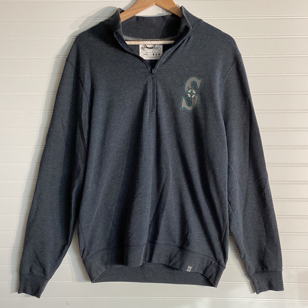Women's Seattle Mariners '47 Forward Quarter-Zip Pullover